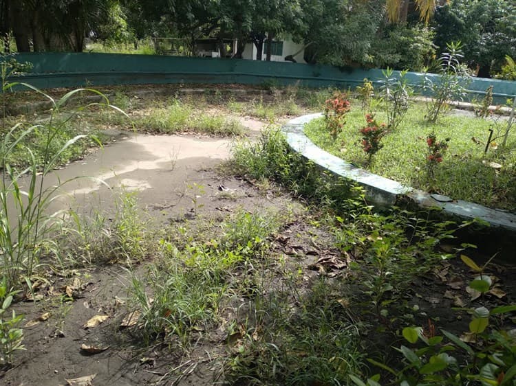 Denuncian abandono del parque histórico de Tolome en Paso de Ovejas