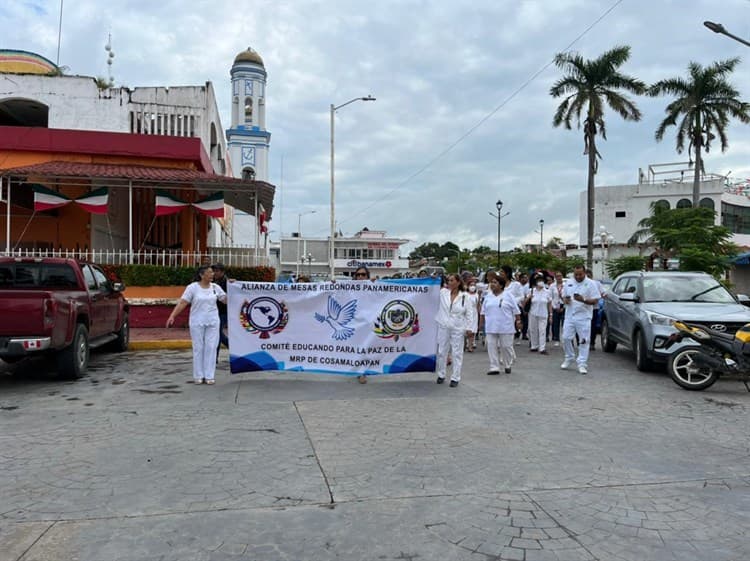 Marchan por La Paz en Cosamaloapan, piden seguridad y justicia en Veracruz