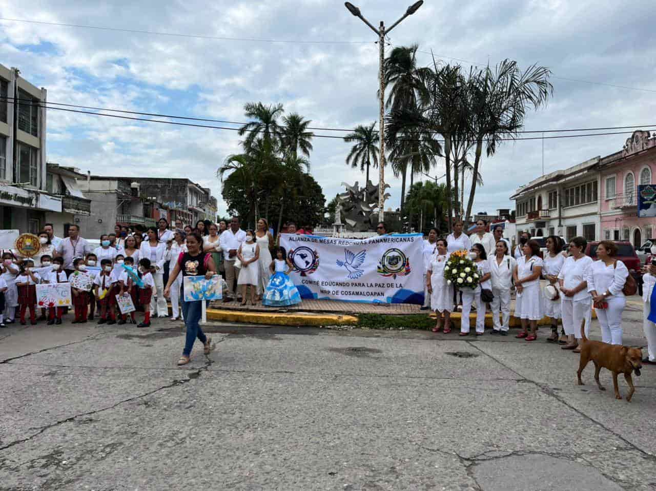 Marchan por La Paz en Cosamaloapan, piden seguridad y justicia en Veracruz