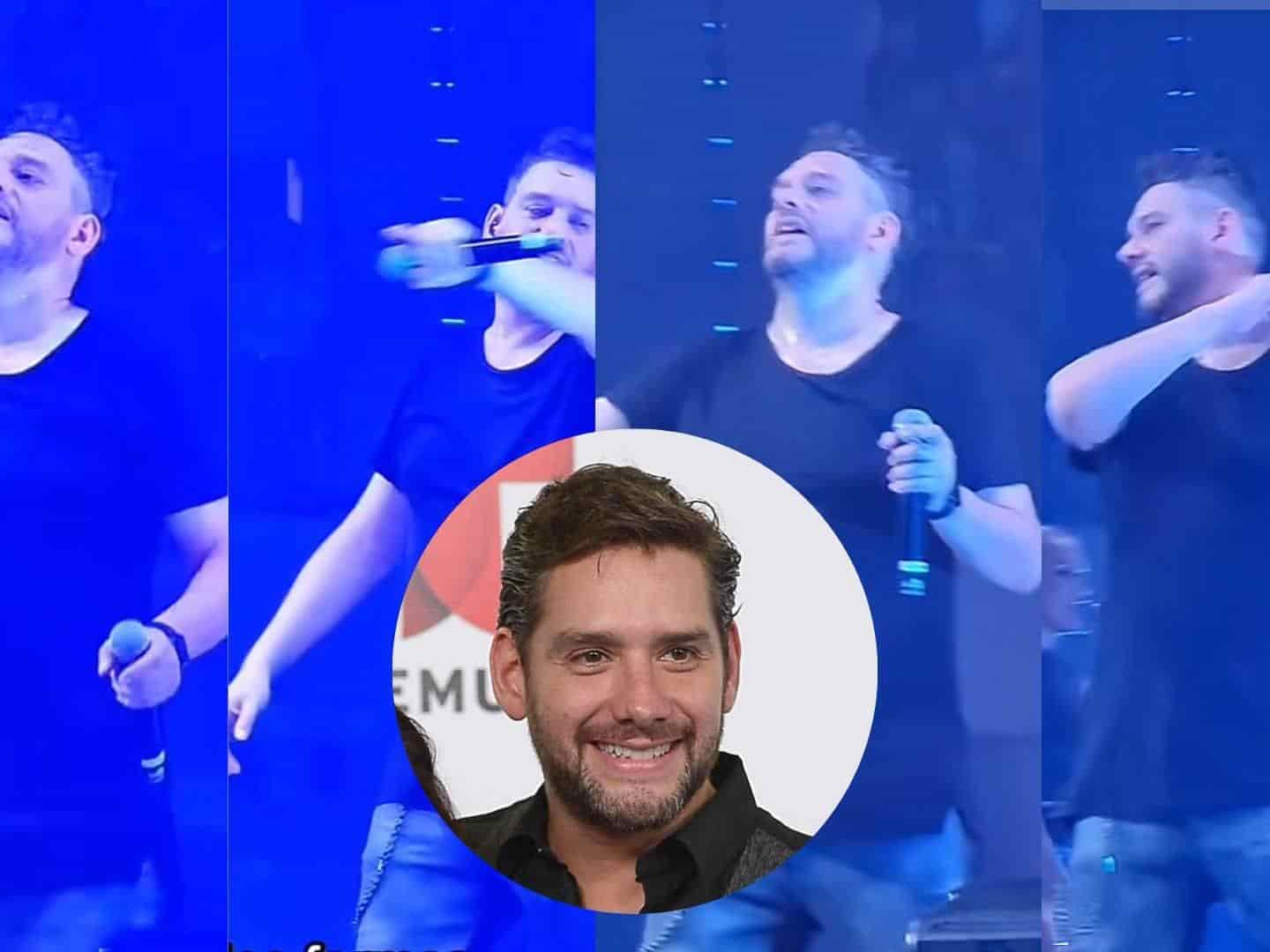 Critican a Alan de Magneto por su “flojera” en concierto del 90’s Pop Tour (Vídeo)