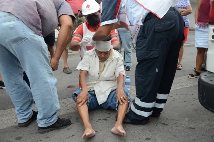 Atropellan a abuelita en Río Medio (+Video)