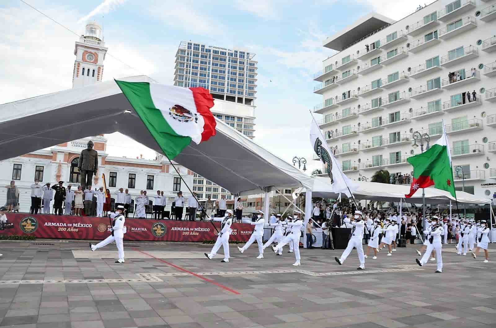 Invitan al desfile de la Armada de México en Veracruz