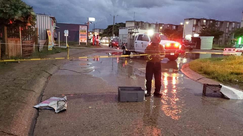 Alerta por socavones en distintos puntos de Coatzacoalcos