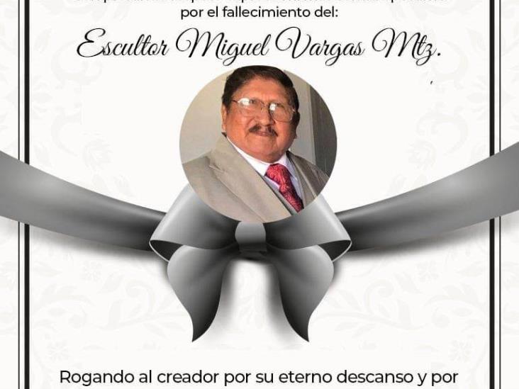 Muere el reconocido escultor pozarricense Miguel Vargas Martínez