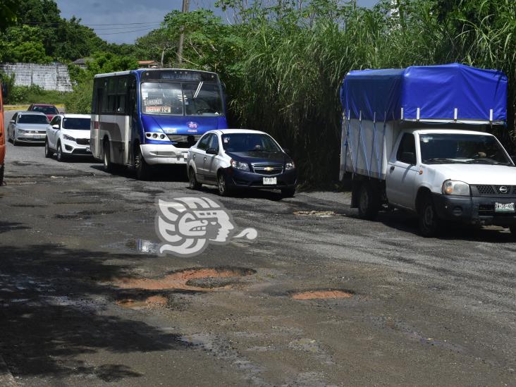 Se forman cráteres y no en la luna, ¡en Coatzacoalcos! (+Video)