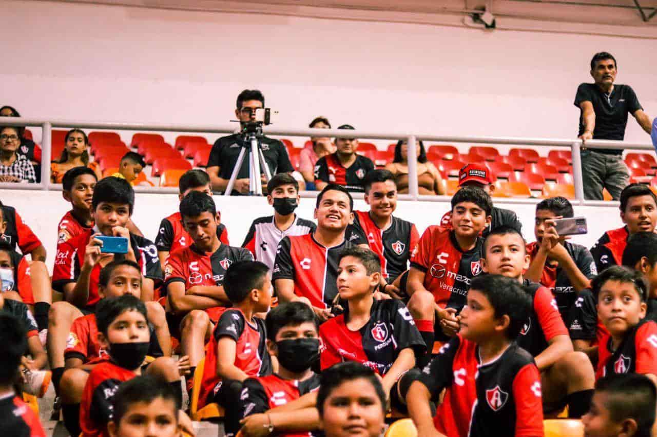 Llega a Veracruz la Academia de Futbol del Atlas