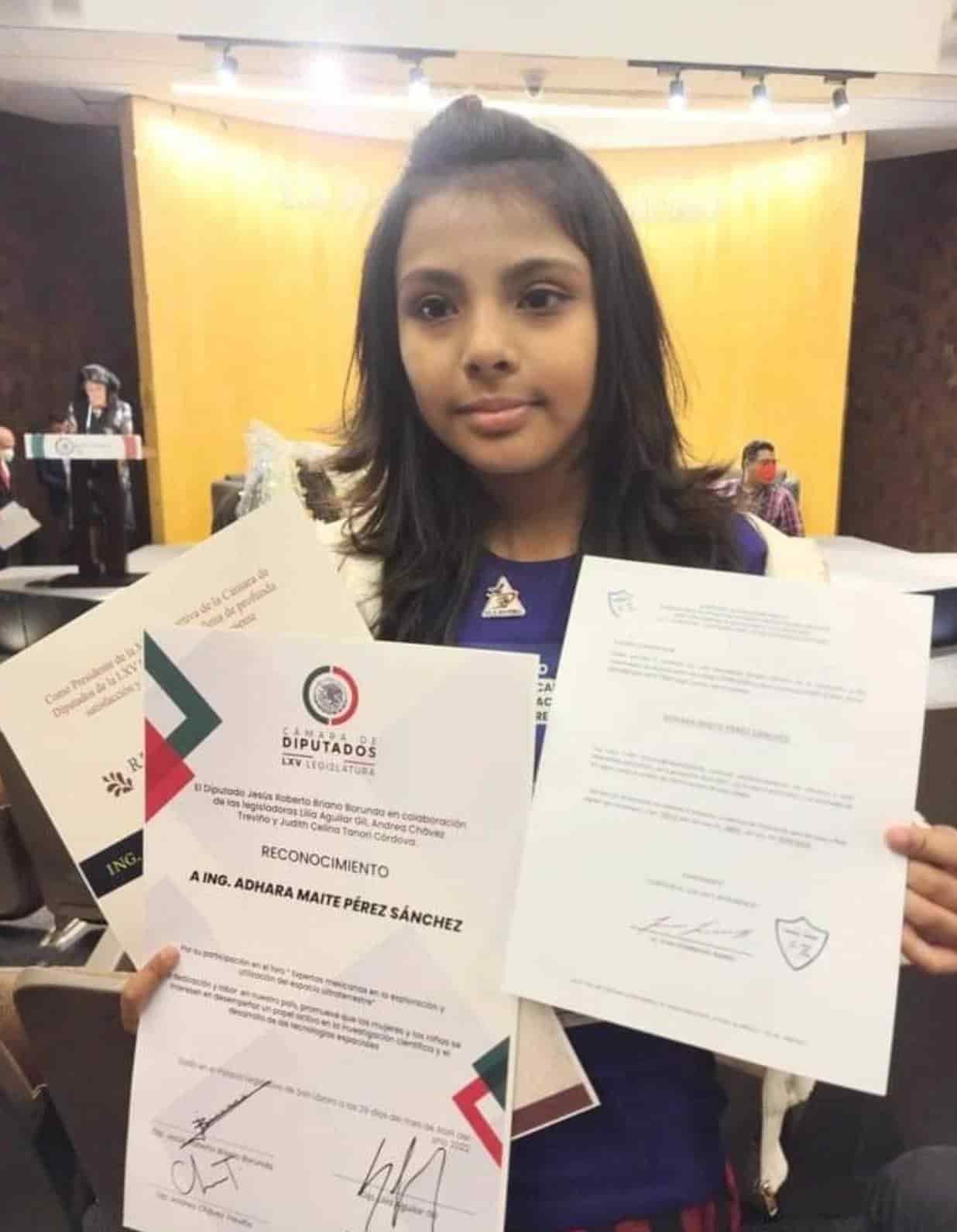 Orgullo mexicano, con solo 10 años fue nombrada La niña más inteligente del mundo