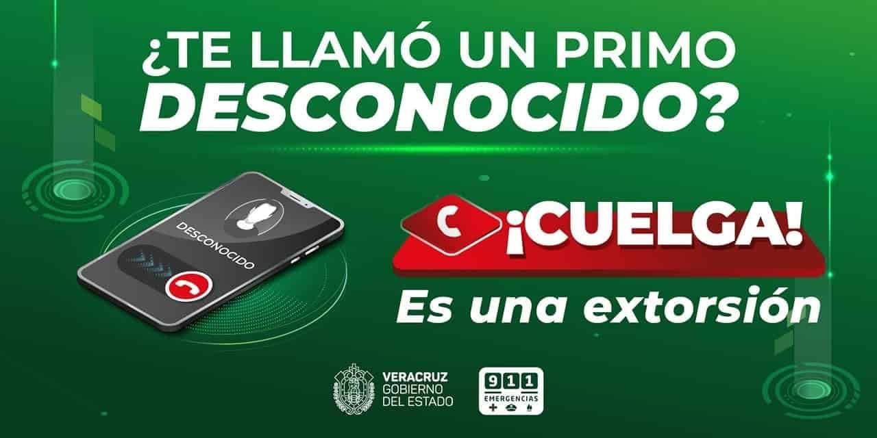 ¿Te llamó un desconocido? ¡cuelga! podría ser una extorsión