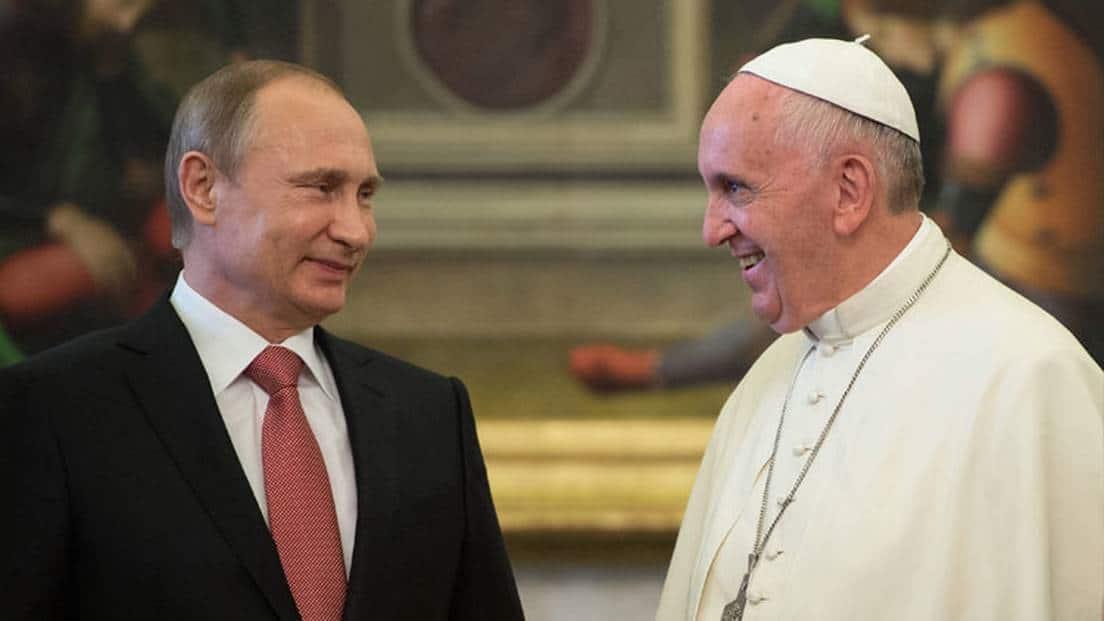 Papa Francisco suplica a Putin terminar espiral de violencia