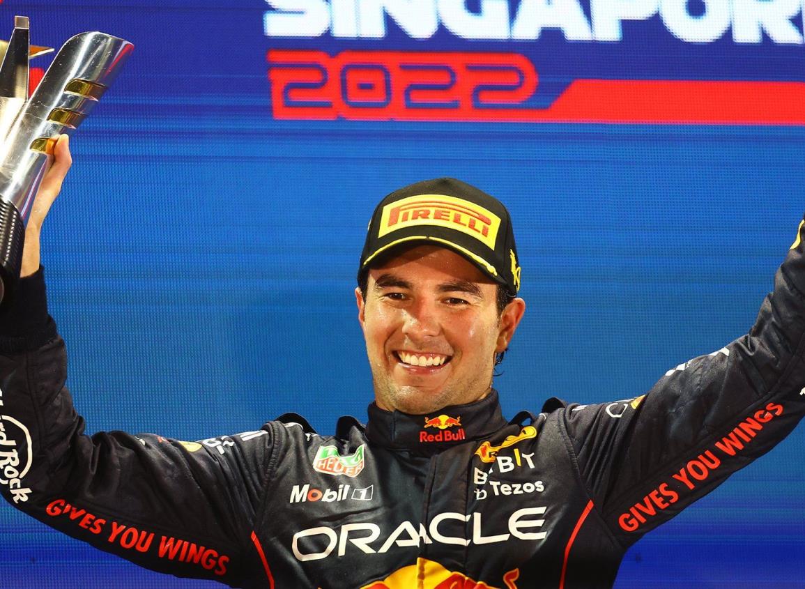 Checo Pérez se lleva primer lugar en el GP de Singapur