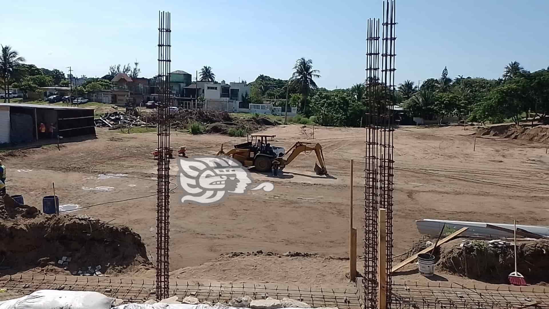 Avanzan trabajos en Cuartel de la Guardia Nacional de Coatzacoalcos(+Video)