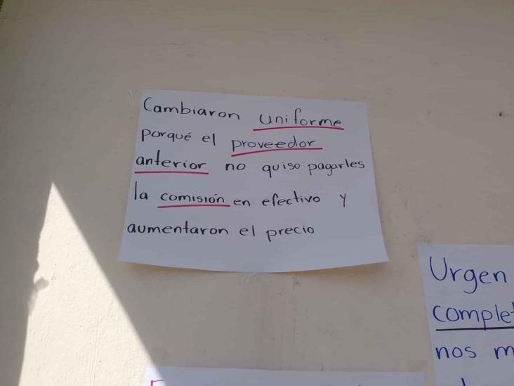 Conflicto en secundaria Margarita Maza en Orizaba por falta de maestros (+Video)