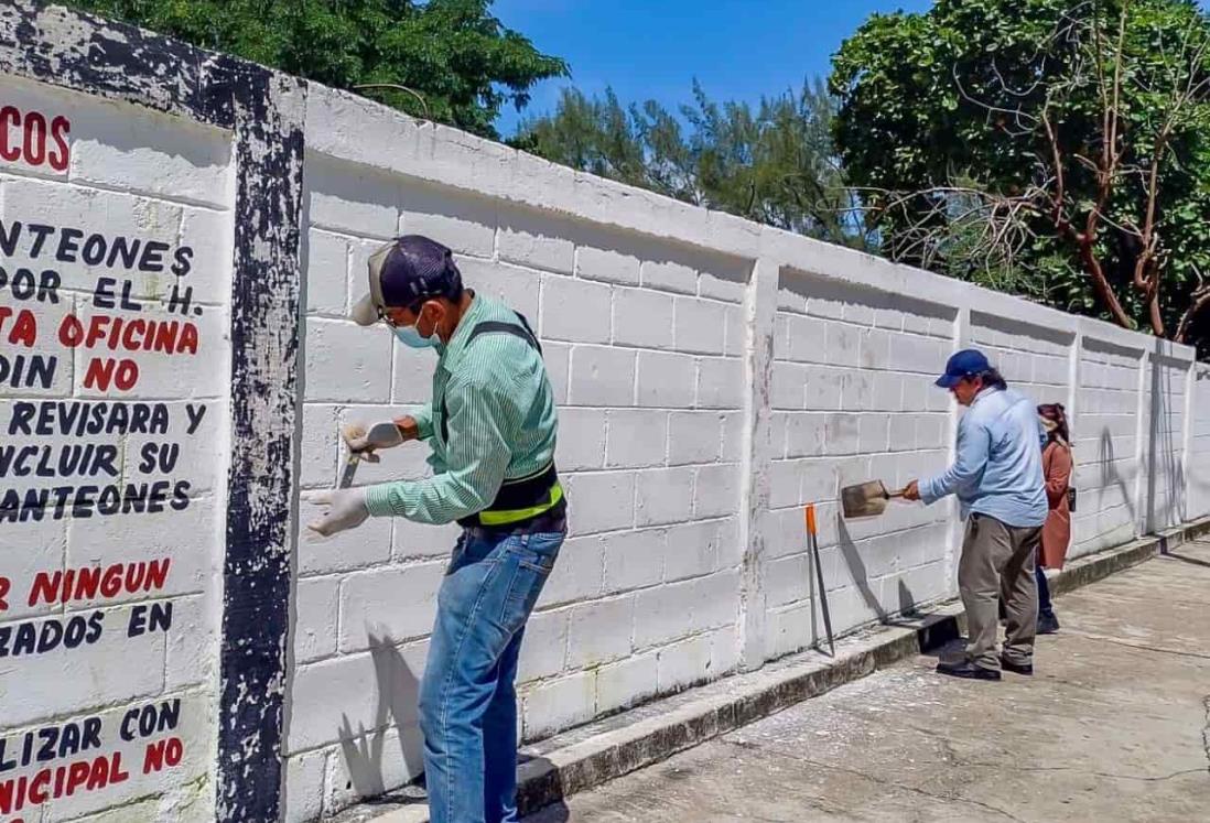 Embellece Ayuntamiento panteones con programa “Morada Digna”