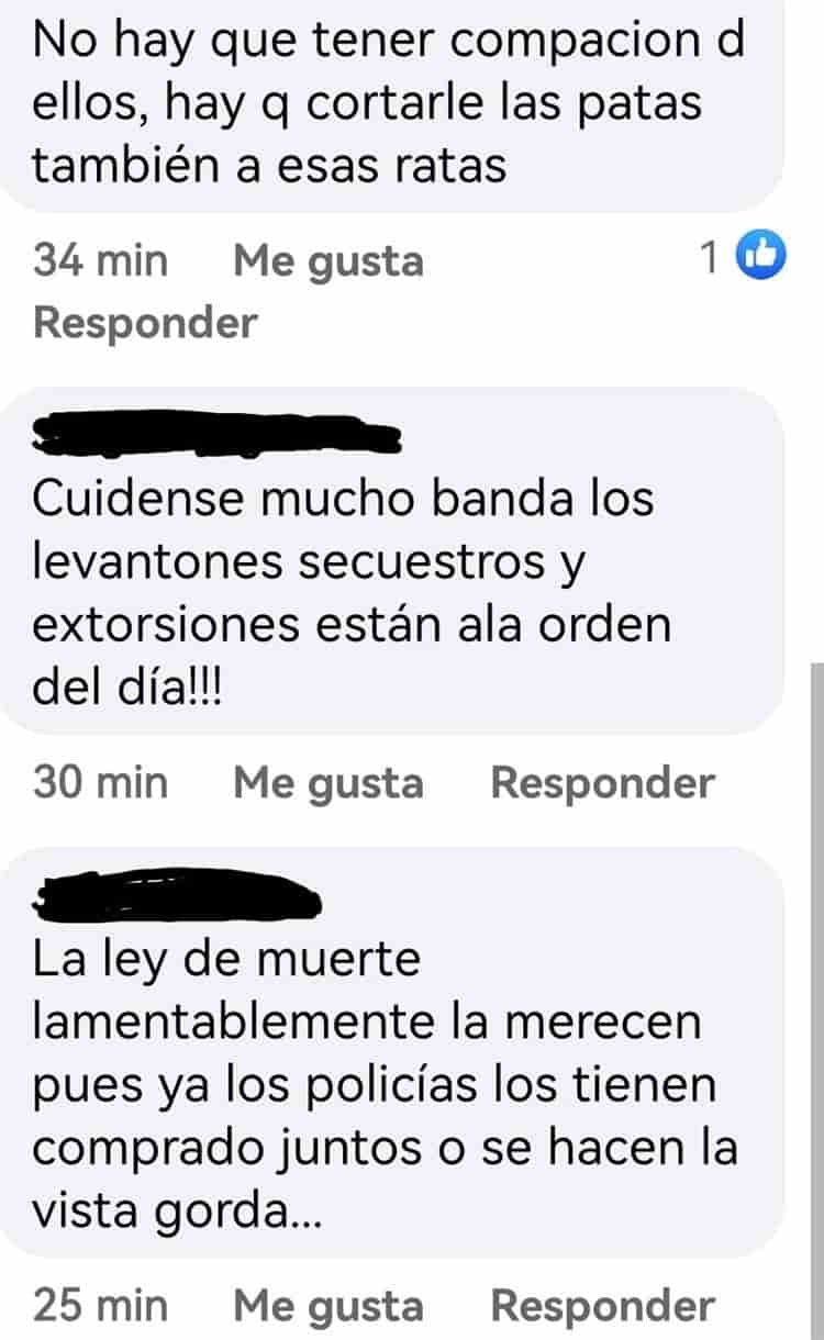 Ciudadanos llaman a tomar la justicia por su propia mano en Mundo Nuevo