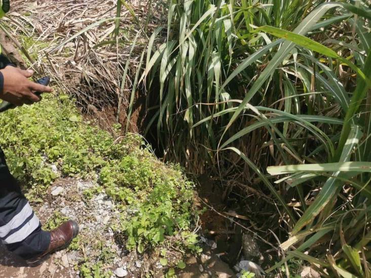 Detectan cuatro socavones más en camino de terracería Aljojuca-Guayabal en Atzacan