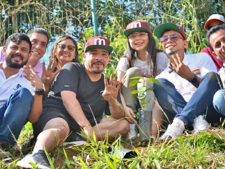 Encabeza Juan Javier Gómez Cazarín jornada estatal de reforestación