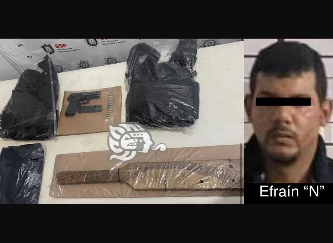 Interviene SSP a un presunto integrante del CJNG en Ciudad Isla