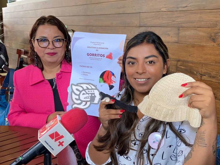 Piden donar gorritos para regalar cortinas oncológicas a pacientes con cáncer (Video)