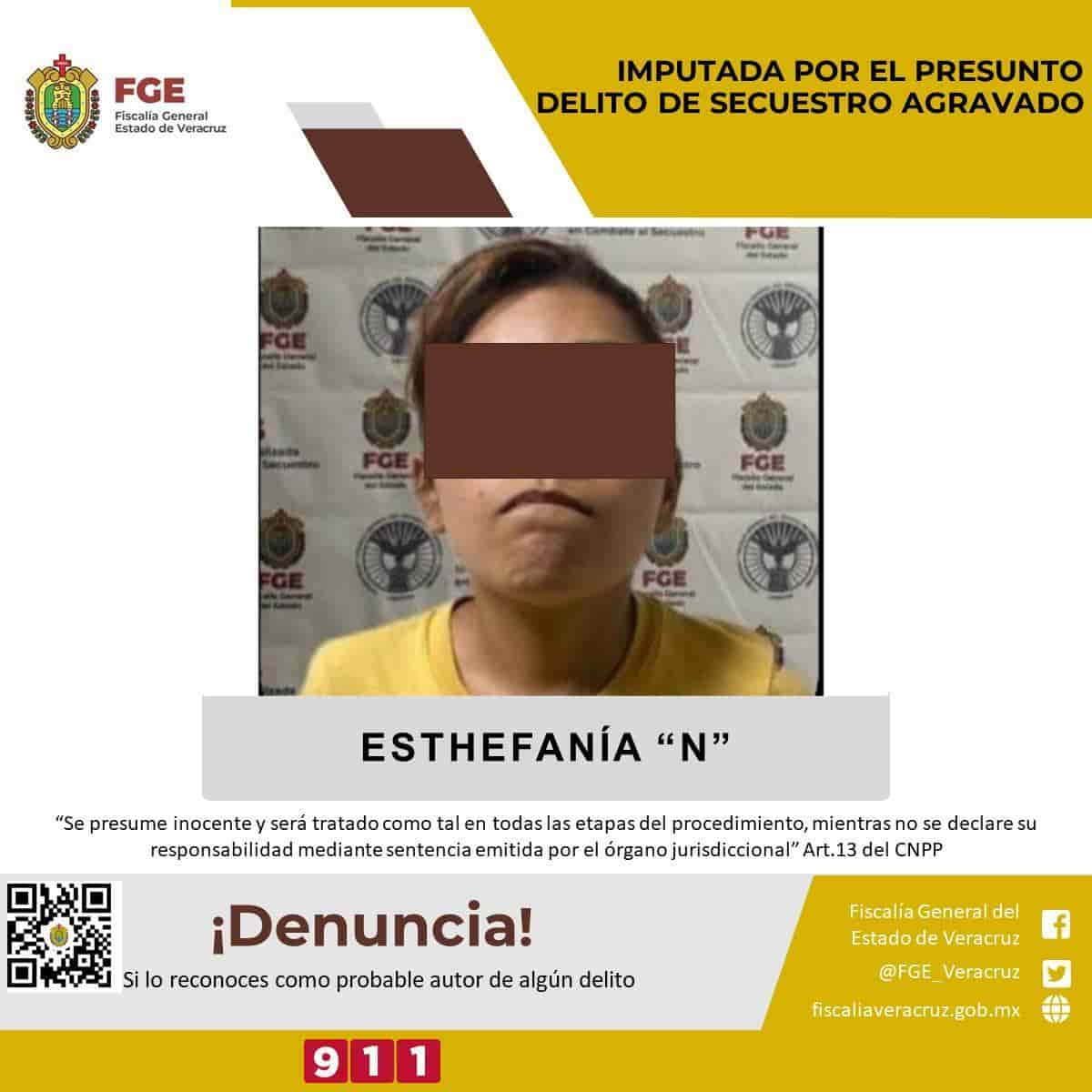 Imputan a presunta secuestradora en Tuxpan