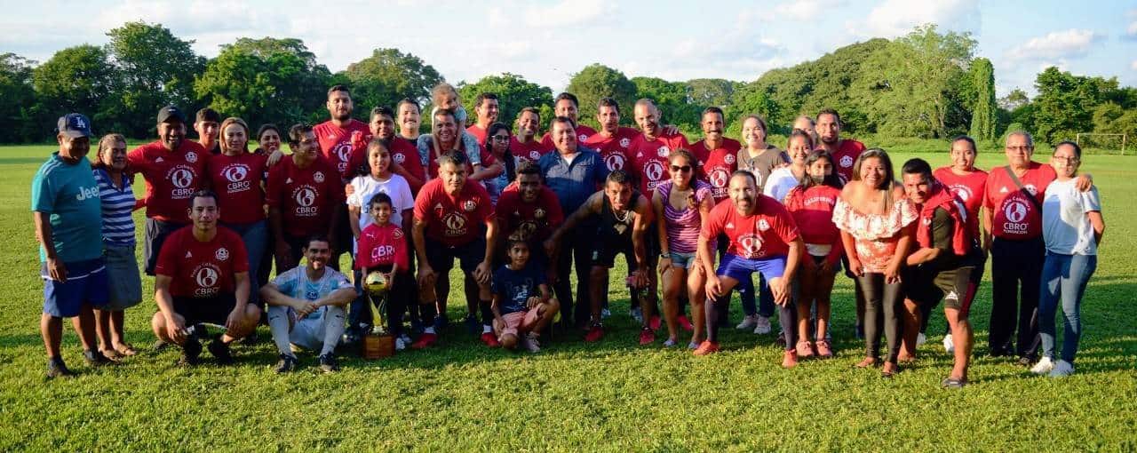 Buena respuesta del cuadrangular de futbol en Jamapa