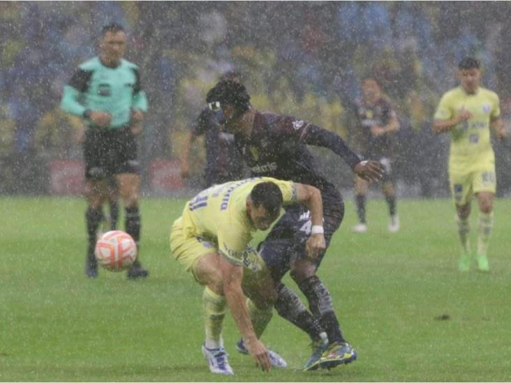 Tormenta eléctrica echa a perder duelo amistoso entre América y Atlante