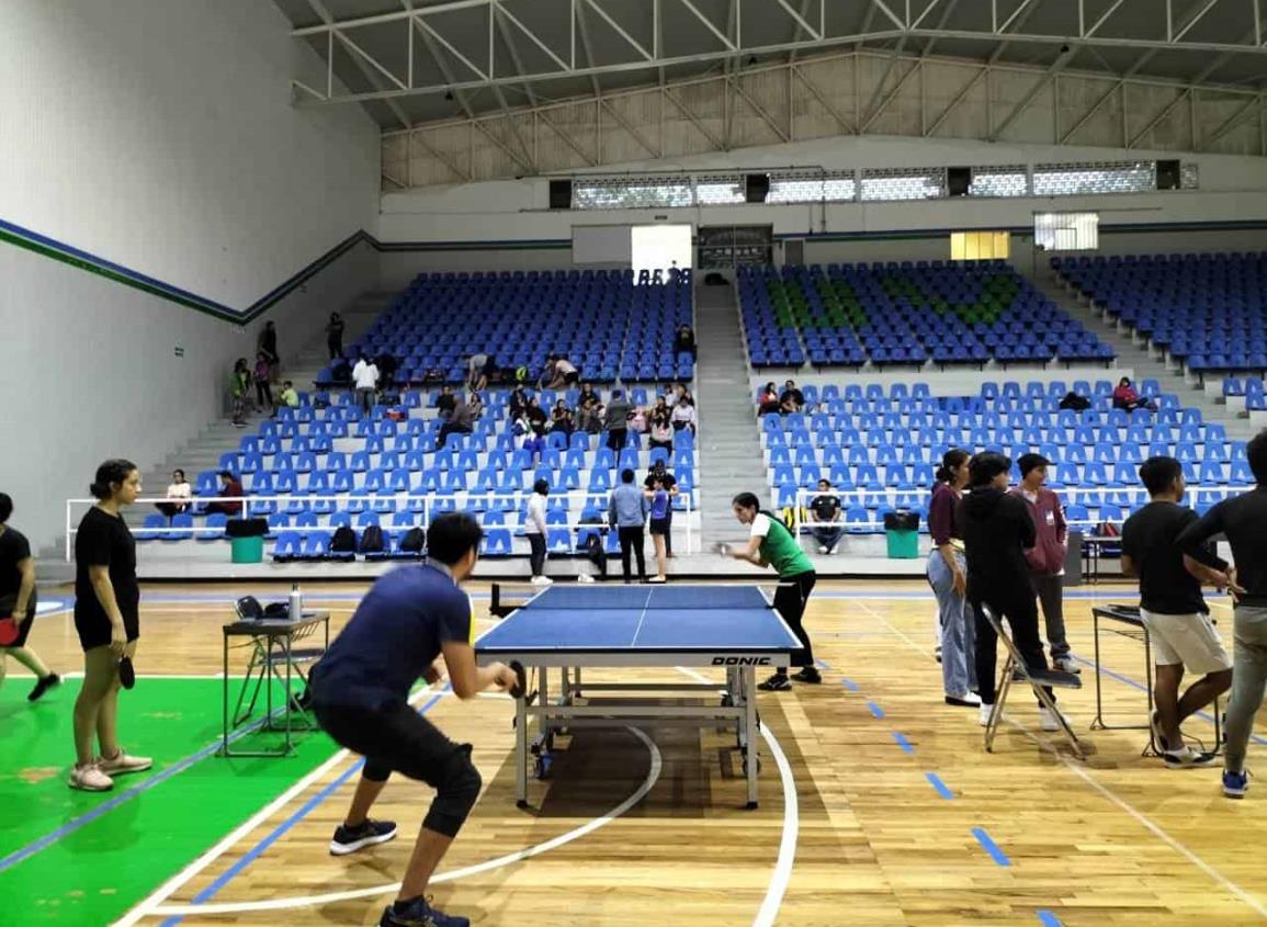 Da inicio evento de tenis de mesa en el Inter Facultades 2022