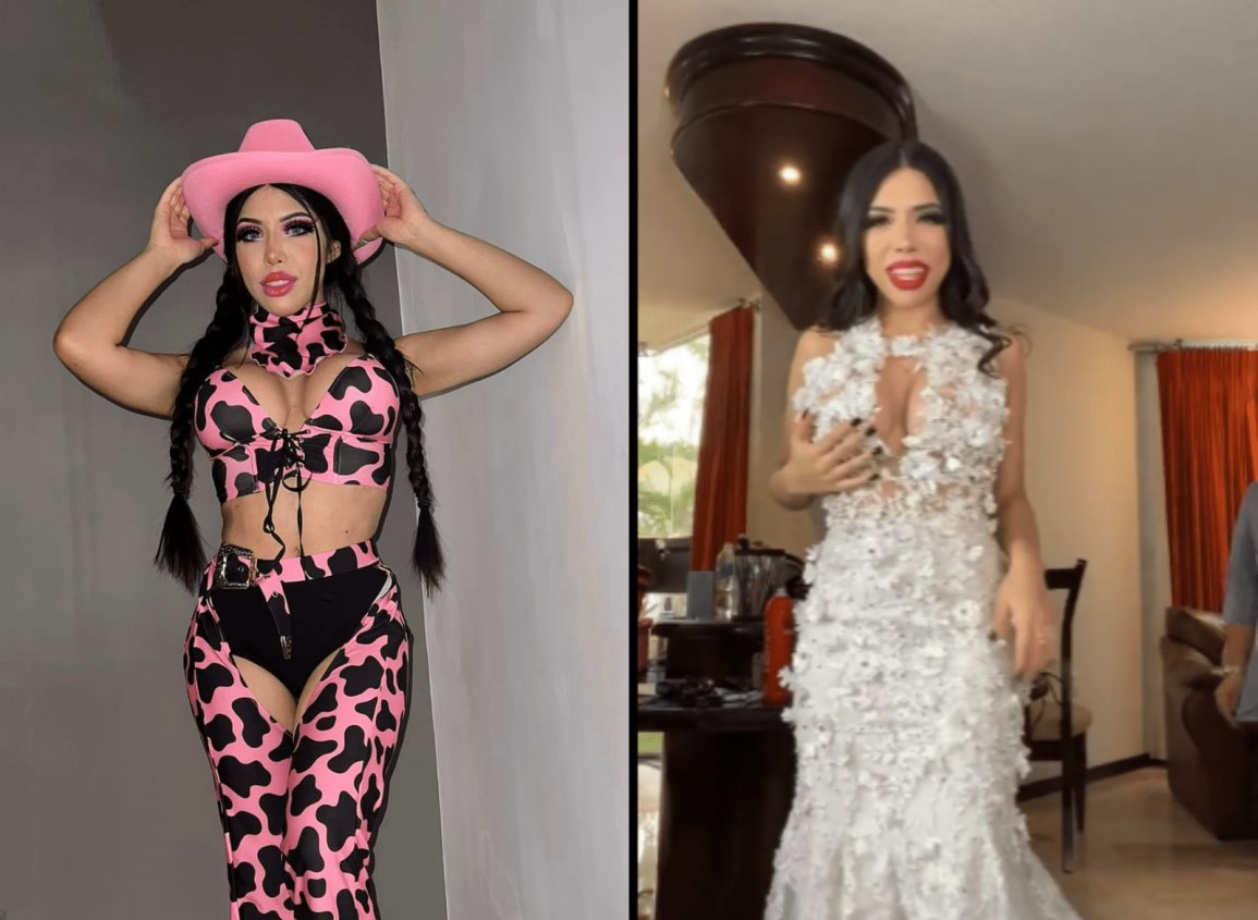 ¡A la pasarela! Yeri MUA desfila con vestidos del Carnaval de Veracruz en Poza Rica