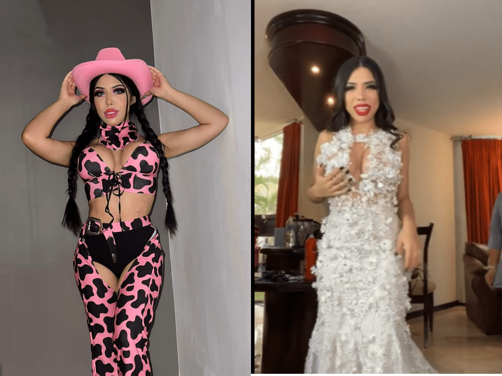 ¡A la pasarela! Yeri MUA desfila con vestidos del Carnaval de Veracruz en Poza Rica