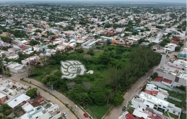 Dejan invadir área verde en la petrolera de Coatzacoalcos