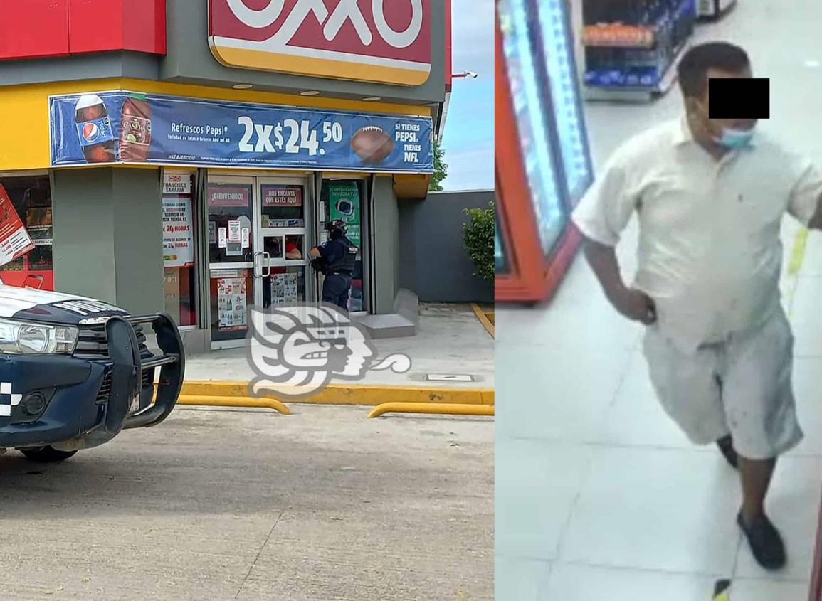 Tienen en la mira a asaltante de tiendas de conveniencia en Las Choapas