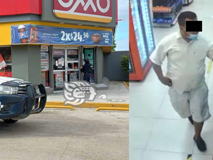 Tienen en la mira a asaltante de tiendas de conveniencia en Las Choapas