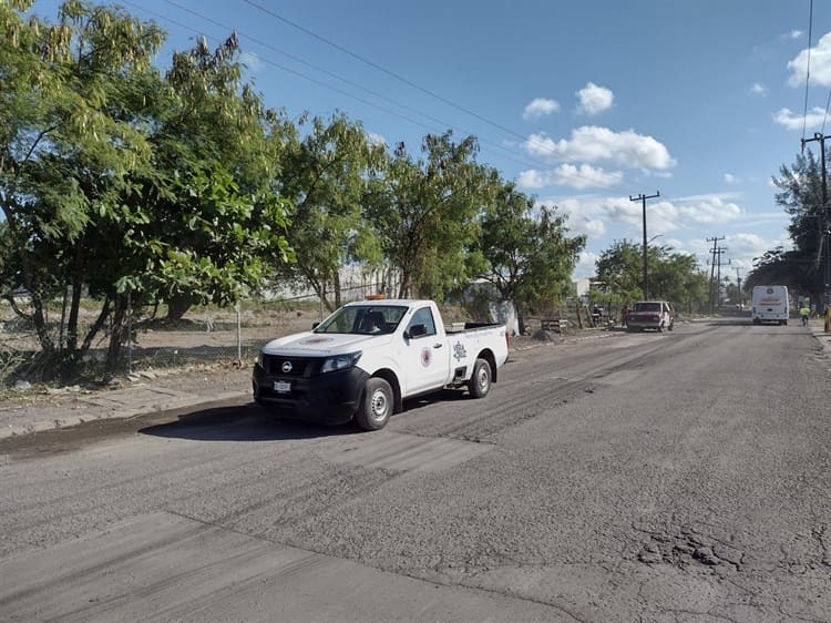 Fuerte olor a ácido en Ciudad Industrial en Veracruz movilizó a bomberos