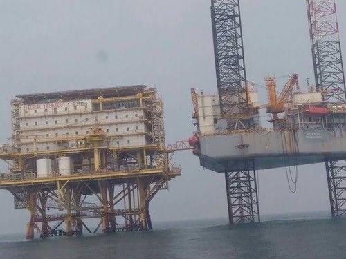 Plataforma abandonada en el Golfo de México representa un gran peligro: Marina