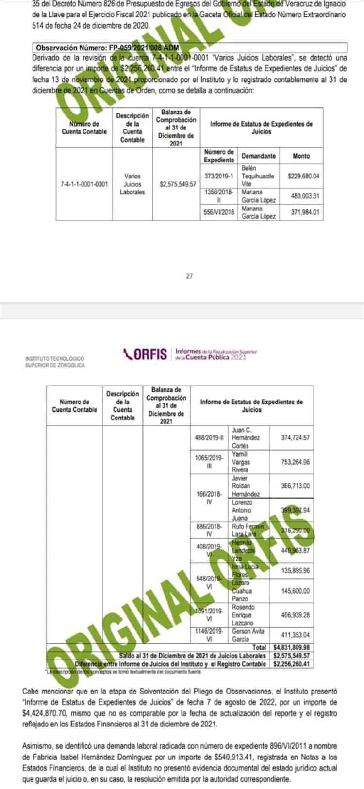 Daño patrimonial en Tec de Zongolica llegaría a medio millón de pesos