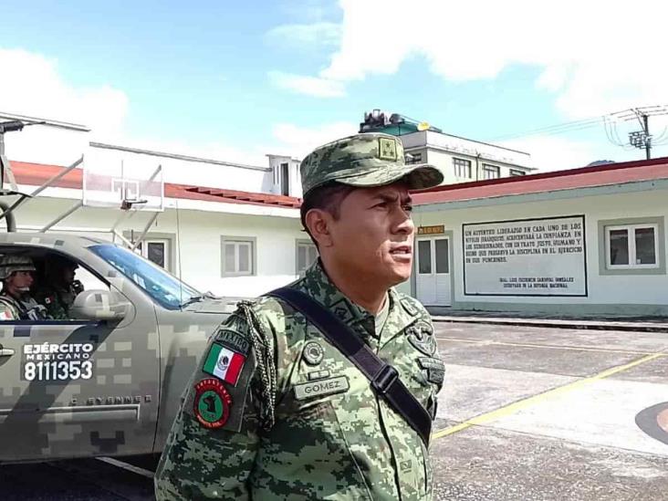 Tras asaltos, reforzarán militares seguridad en zona centro de Veracruz (+Video)