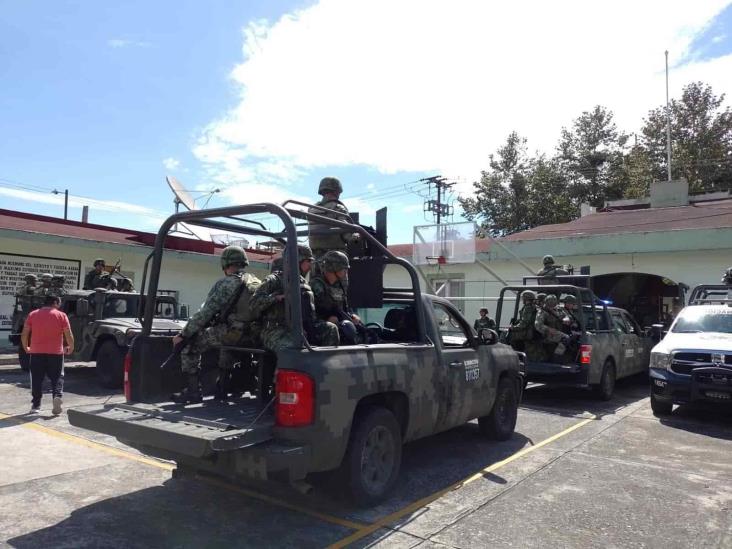 Tras asaltos, reforzarán militares seguridad en zona centro de Veracruz (+Video)