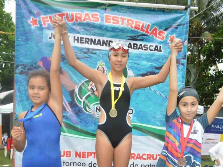 Se lleva Club Acuario el torneo Futuras Estrellas en la alberca La Ranita