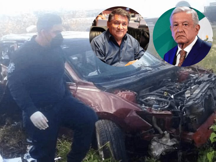 AMLO envía condolencias por muerte de senador de Morena en accidente automovilístico