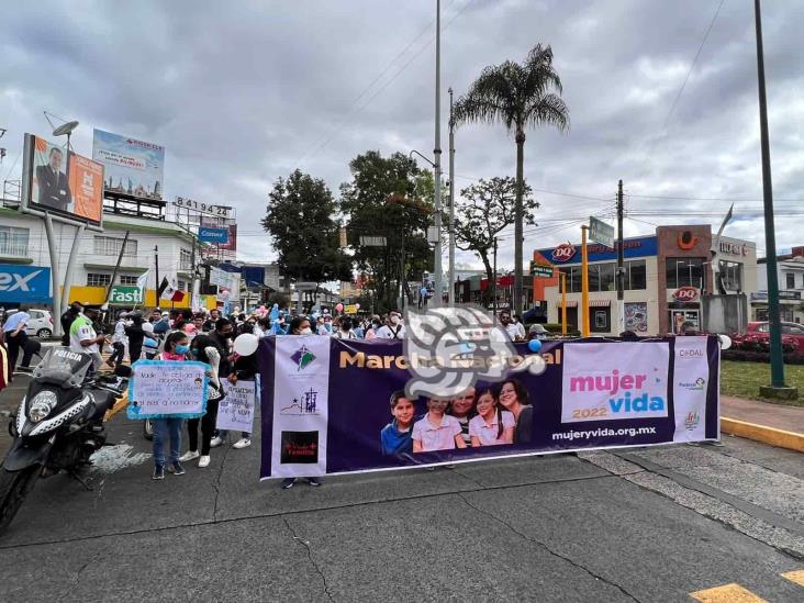 Marchan católicos a favor de la familia y el “sí a la vida” (+Video)