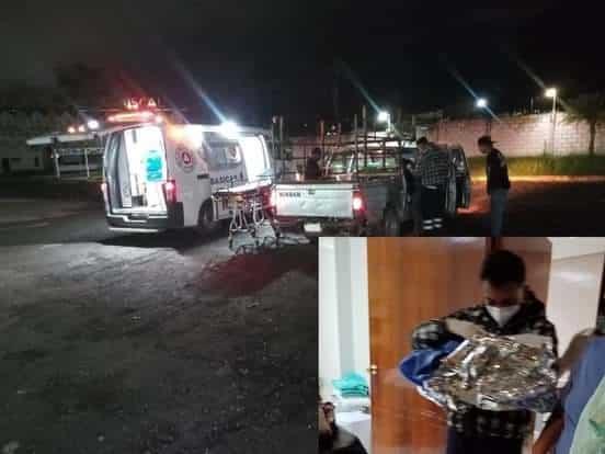 Nace bebé al interior de una camioneta en Chocamán, Veracruz