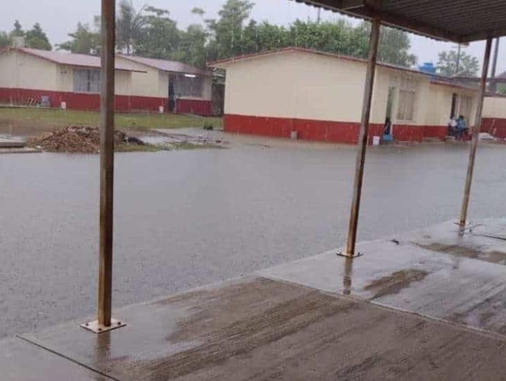 Primaria de la Francisco Villa sufre los estragos de las lluvias