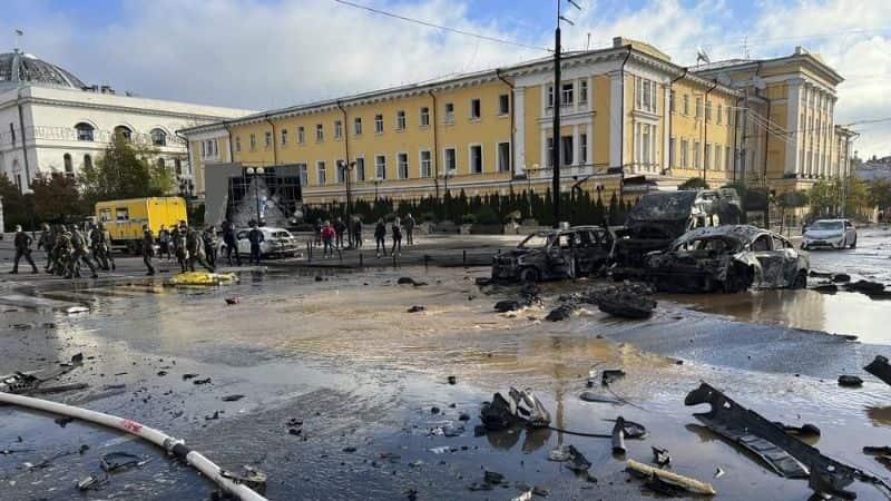 Ataques de Rusia a Ucrania este lunes dejan muertos y heridos
