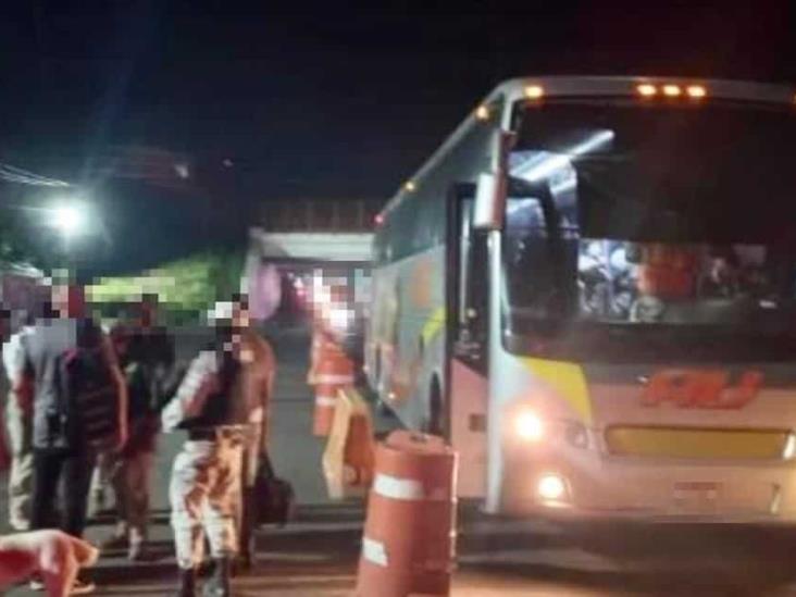 En operativos SSP aseguró a 96 migrantes en la zona centro y sur