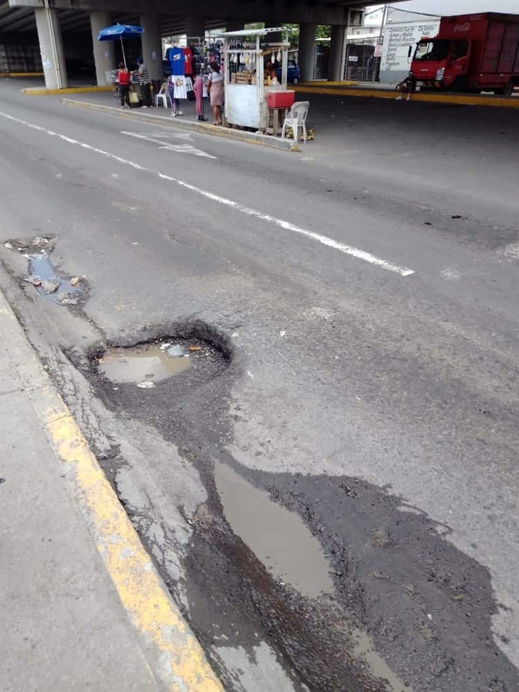 Inseguridad y baches se ha vuelto una lucha diaria para vecinos en Las Amapolas