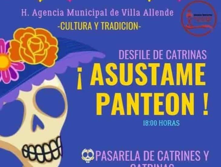 Celebrarán el Día de Muertos con desfile en villa Allende