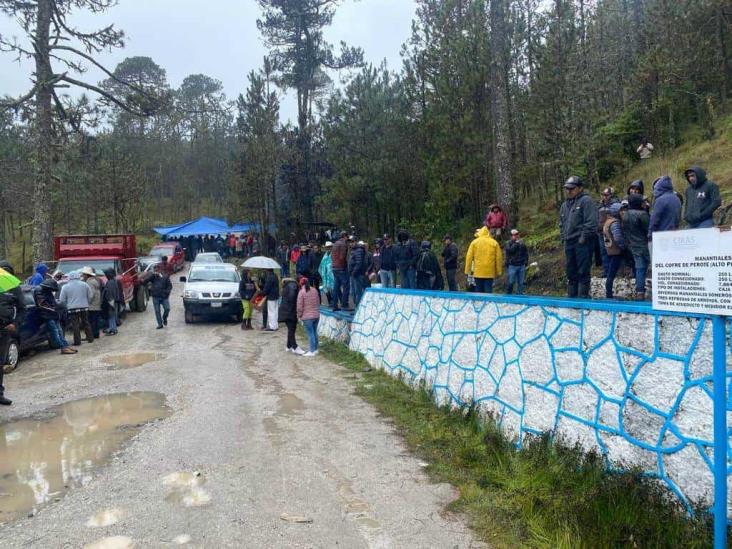 Aunque CMAS los denunció, pobladores en Las Vigas no abrirán válvulas a Xalapa video