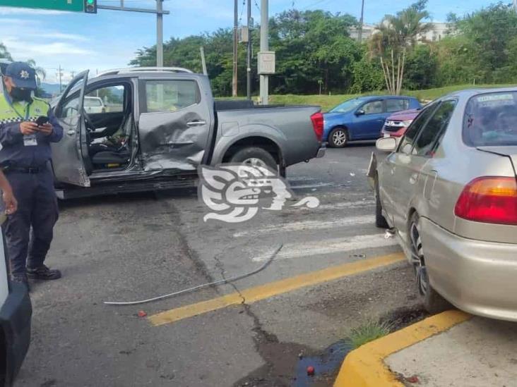 Accidente en El Diamante de Córdoba deja 2 lesionados (+Video)