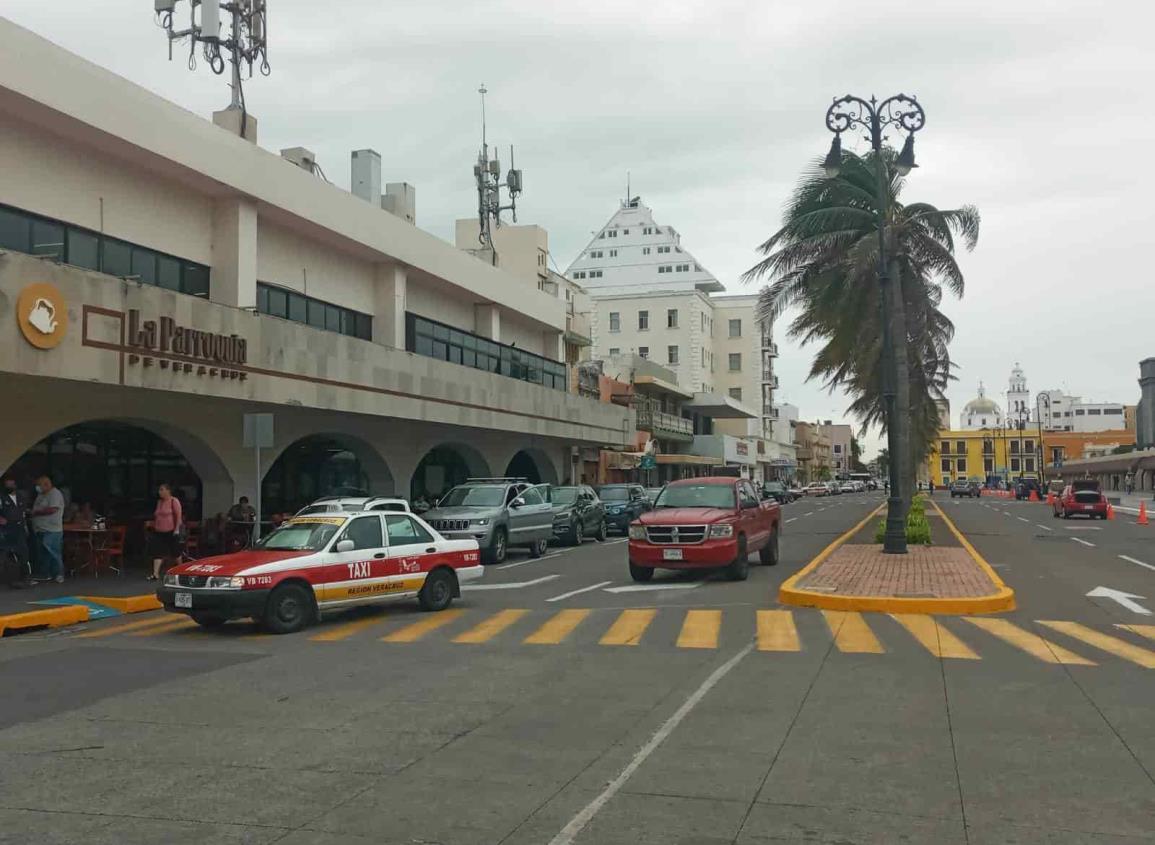 Reabren circulación vehicular de la Macroplaza del Puerto de Veracruz (+Video)