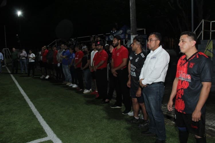 Inauguran Cuarto Torneo de Futbol IMAGEN, en Boca del Río