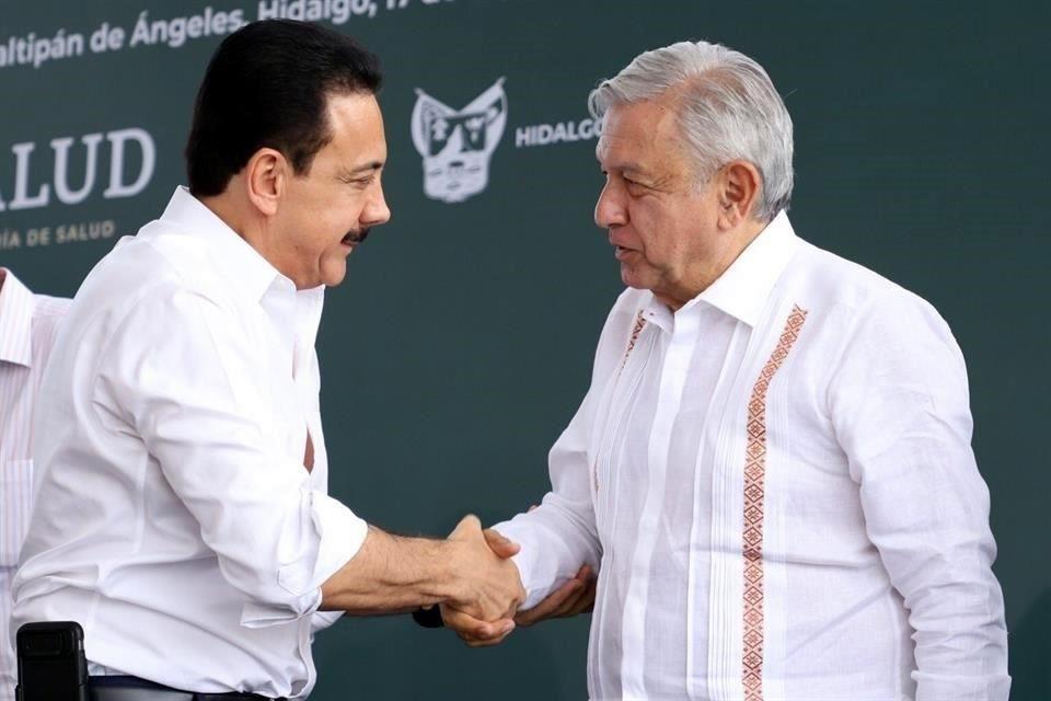 Descarta AMLO que Omar Fayad vaya a sumarse a su gobierno